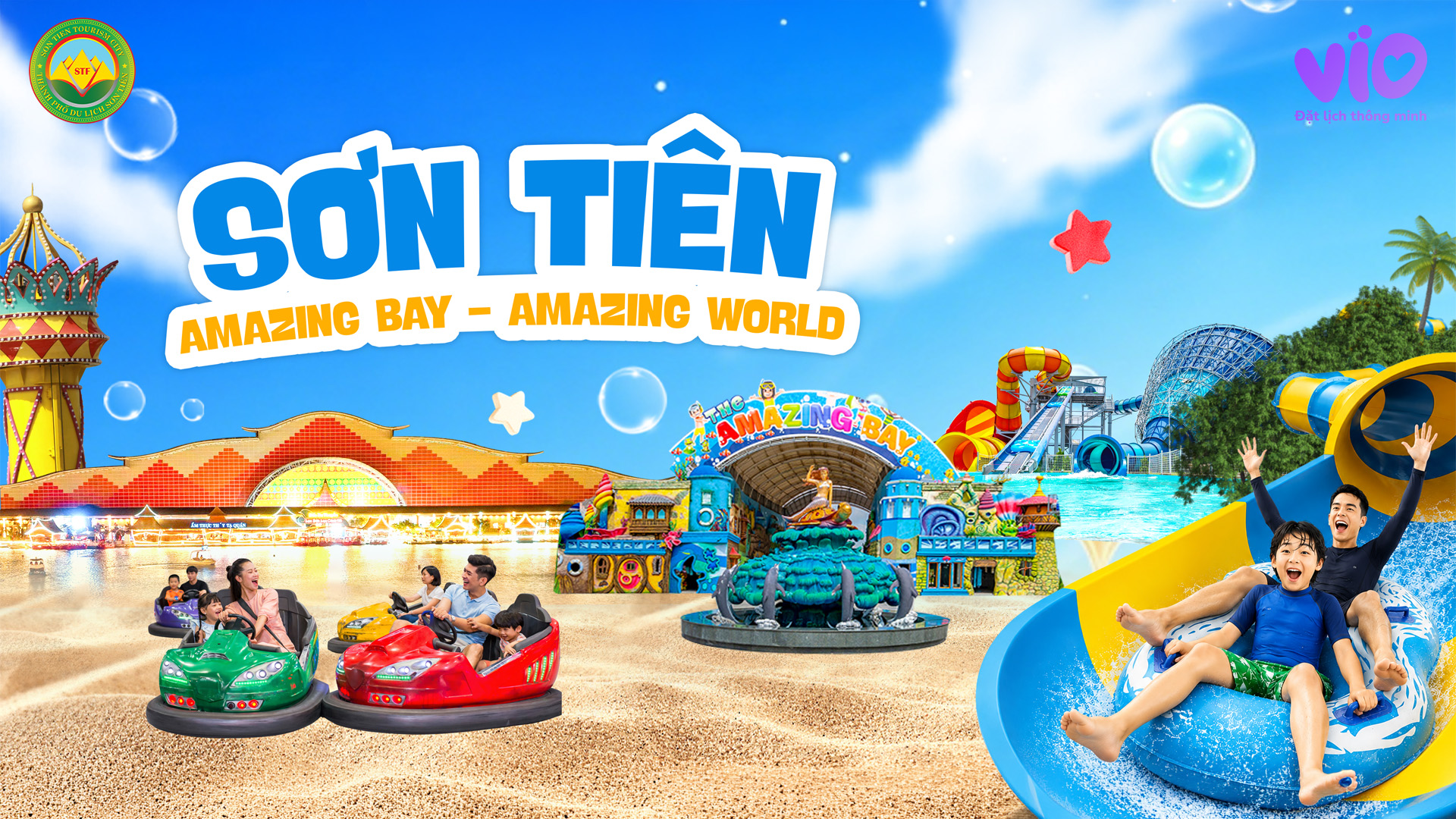 Vé Khu du lịch Sơn Tiên Đồng Nai: Amazing Bay & Amazing World