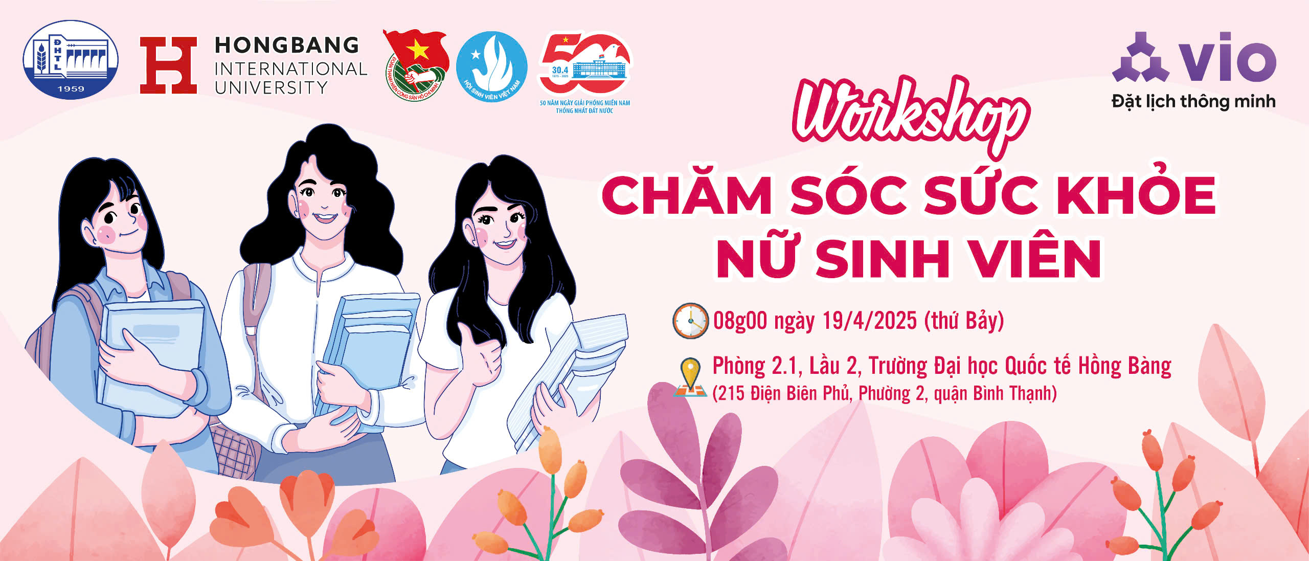 WORKSHOP TƯ VẤN SỨC KHỎE NỮ SINH VIÊN – "TỰ TIN TỎA SÁNG"