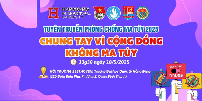 CHƯƠNG TRÌNH TUYÊN TRUYỀN PHÒNG CHỐNG MA TUÝ NĂM 2025