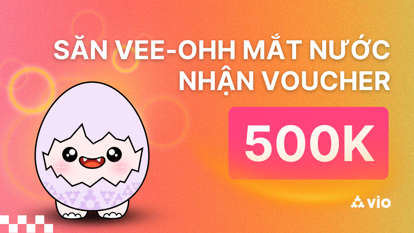 Săn Vee-Ohh Mắt Nước - Nhận Voucher 500K