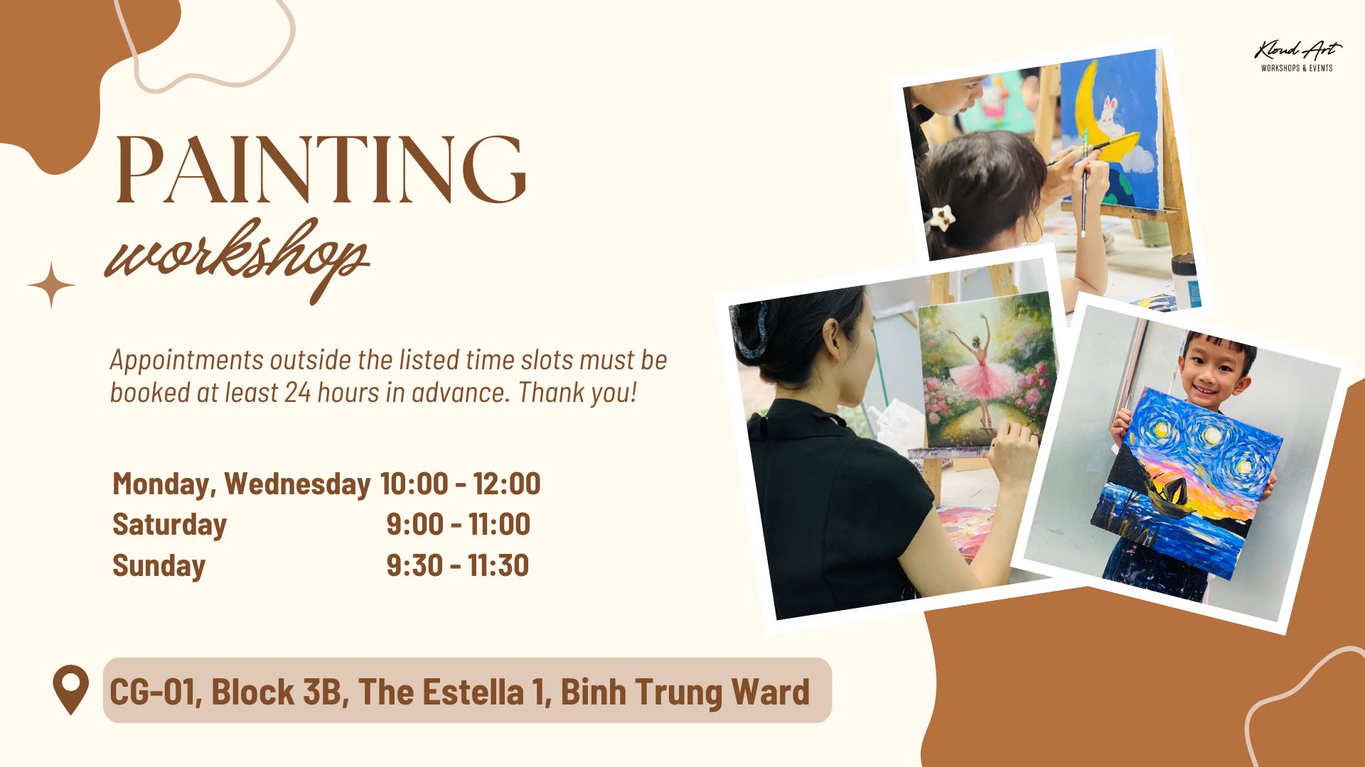 [Kloud Art - The Estella] PAINTING WORKSHOP