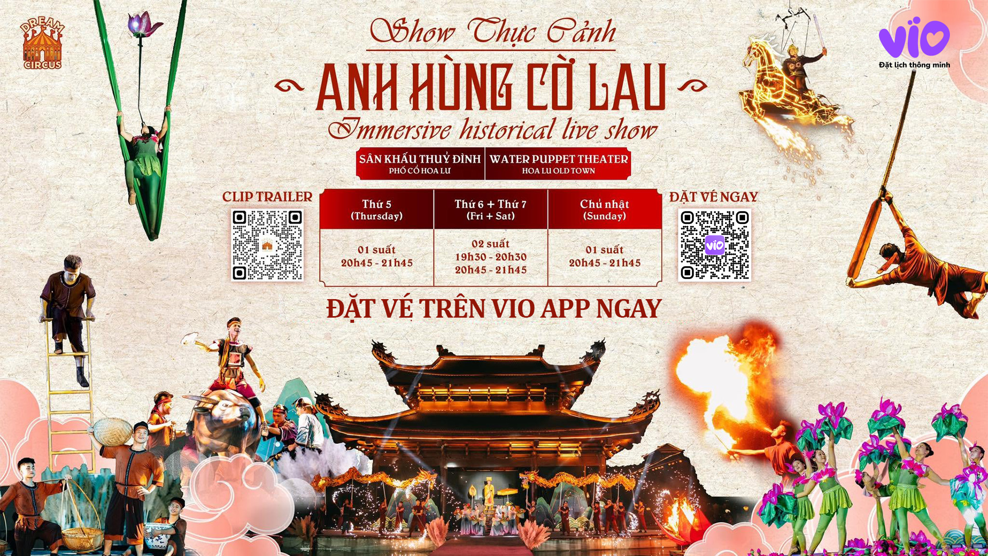 Hero of the Reed Flags – Dinh Bo Linh" Outdoor Spectacular, Ninh Binh