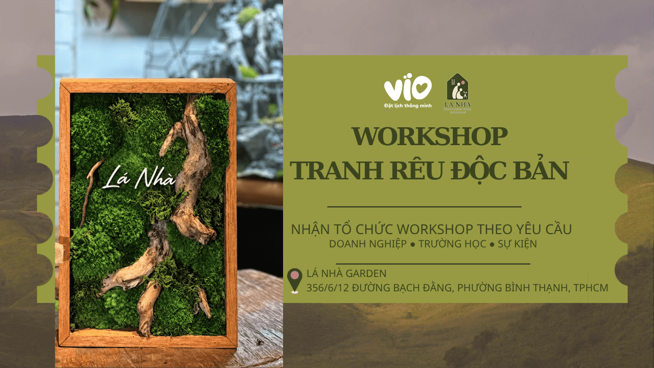 La Nha Garden: Unique Moss Art Workshop
