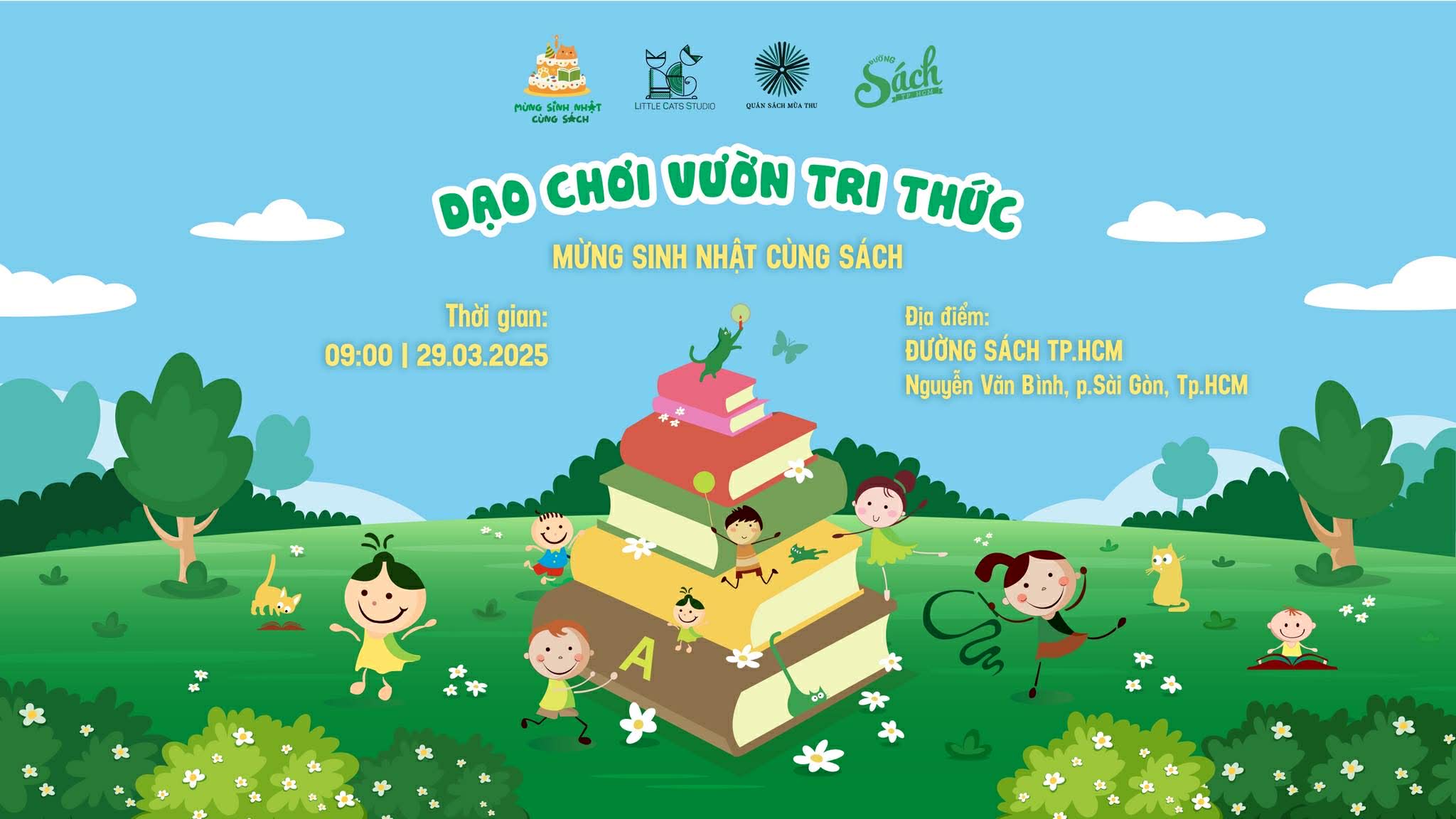 CELEBRATE A BIRTHDAY WITH BOOKS: A STROLL THROUGH THE GARDEN OF KNOWLEDGE
