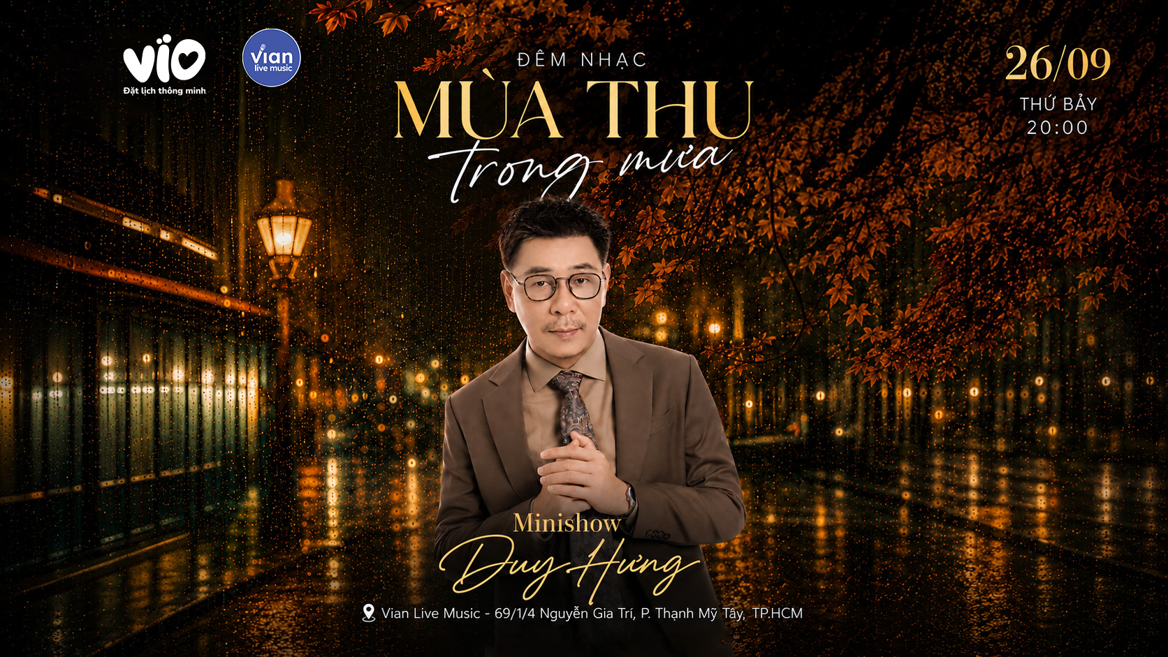 Vian Live Music: Duy Hung Minishow – Mua Thu Trong Mua