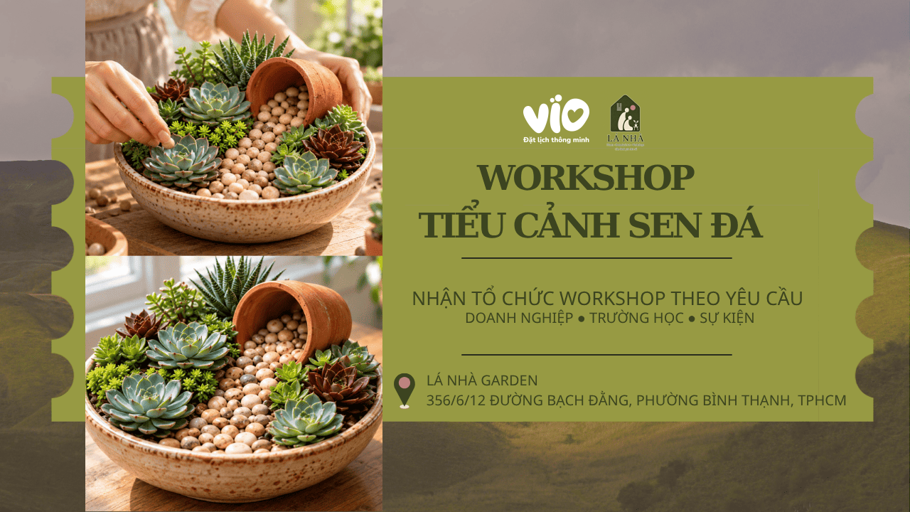 La Nha Garden: Succulent Terrarium Workshop