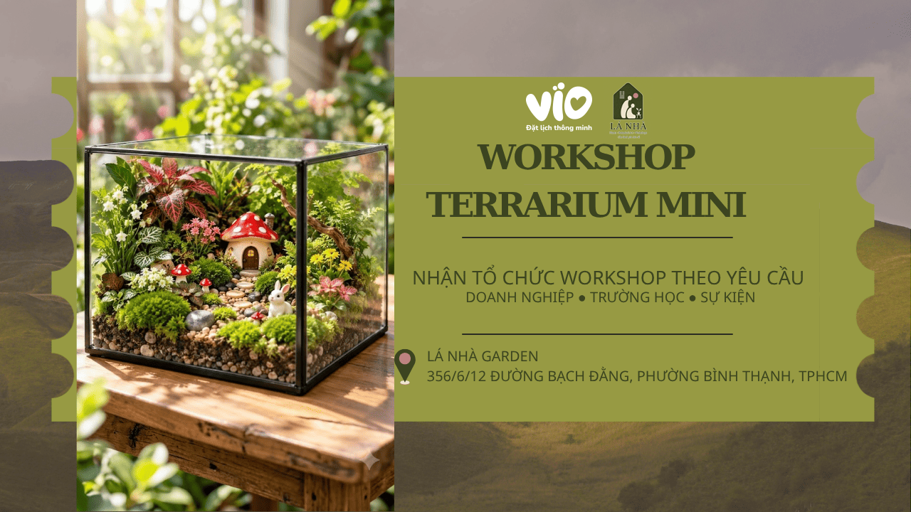 La Nha Garden: Mini Terrarium Workshop