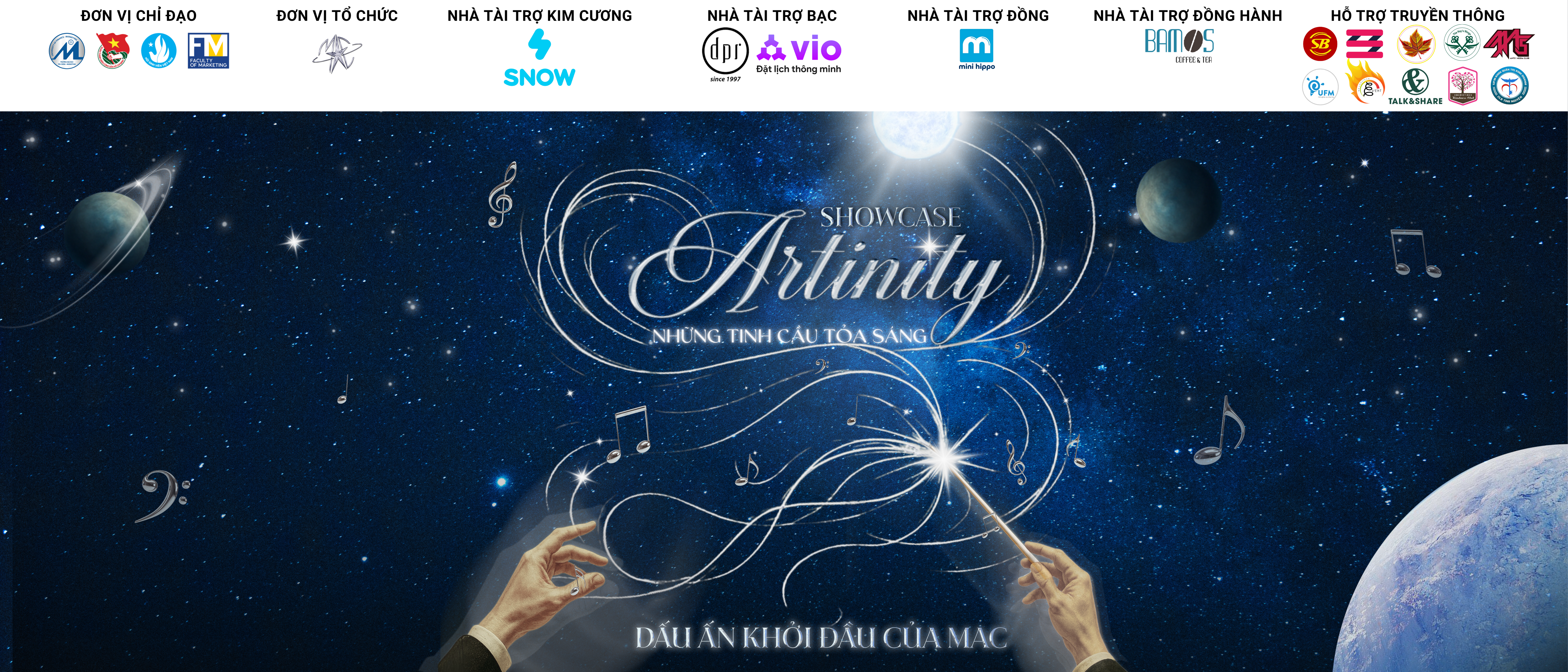 SHOWCASE RA MẮT CÂU LẠC BỘ MARKETING ARTISTIC CLUB: ARTINITY - NHỮNG TINH CẦU TOẢ SÁNG