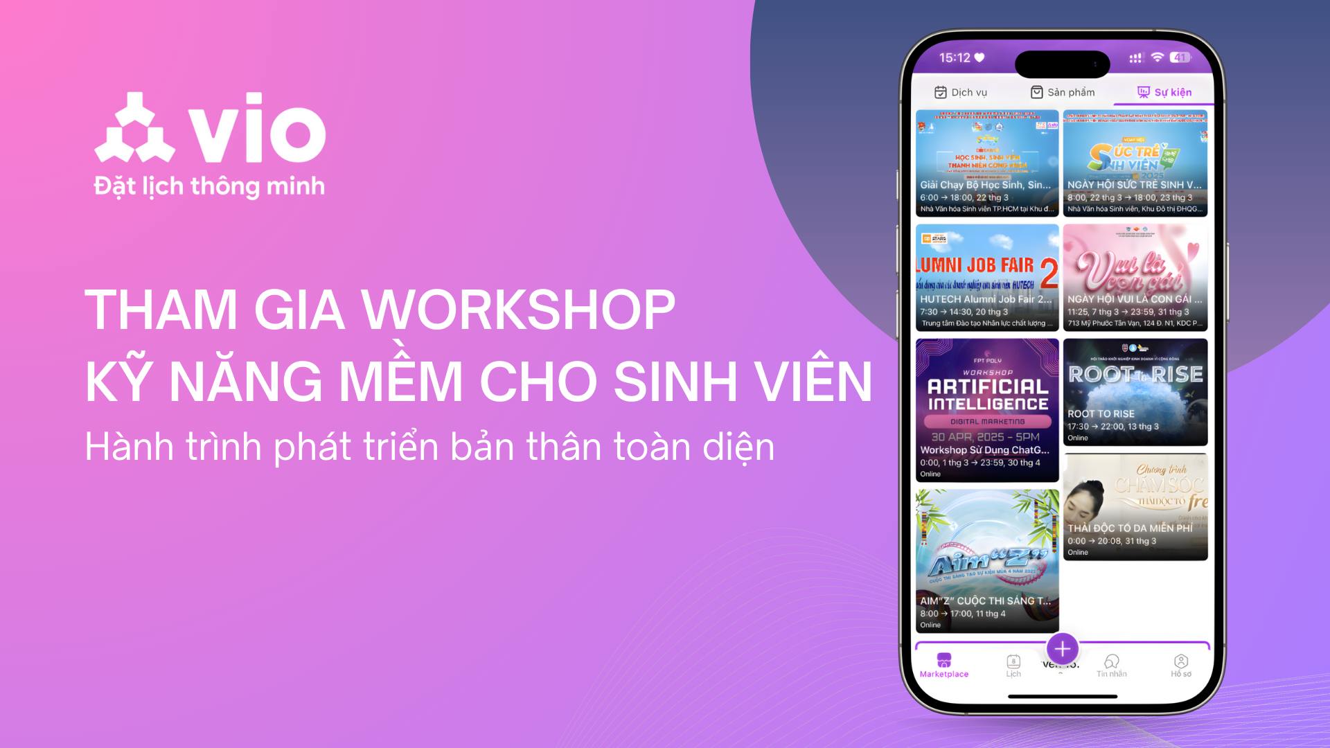 THAM GIA WORKSHOP KỸ NĂNG MỀM CHO SINH VIÊN: HÀNH TRÌNH PHÁT TRIỂN BẢN THÂN TOÀN DIỆN