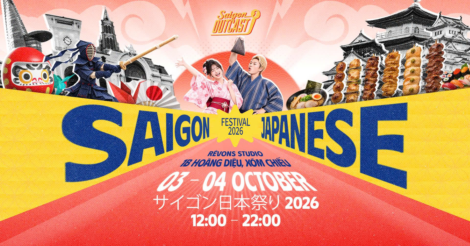 SAIGON JAPANESE FESTIVAL 2026 – LỄ HỘI NHẬT BẢN GIỮA LÒNG SÀI GÒN