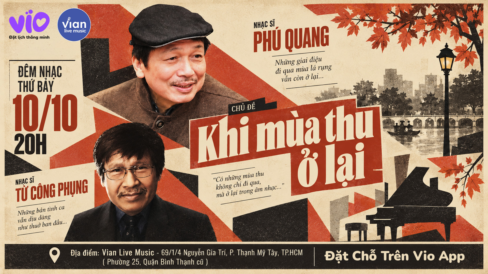 Vian Live Music: Khi Mua Thu O Lai Music Night