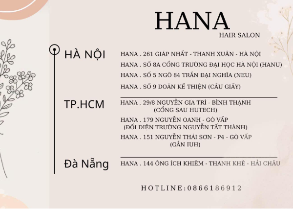 HANA . HAIR SALON GÒ VẤP