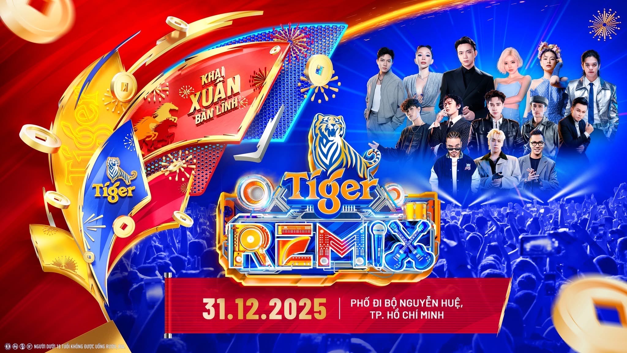 Tiger Remix 2026: Quảng Trường Săn Lộc Bản Lĩnh