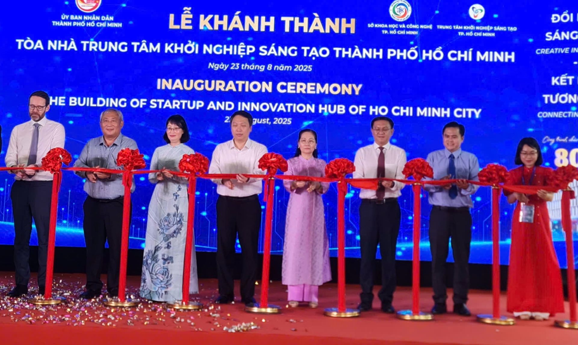 VIO THAM GIA LỄ KHÁNH THÀNH TRUNG TÂM KHỞI NGHIỆP SÁNG TẠO TP.HCM NĂM 2025
