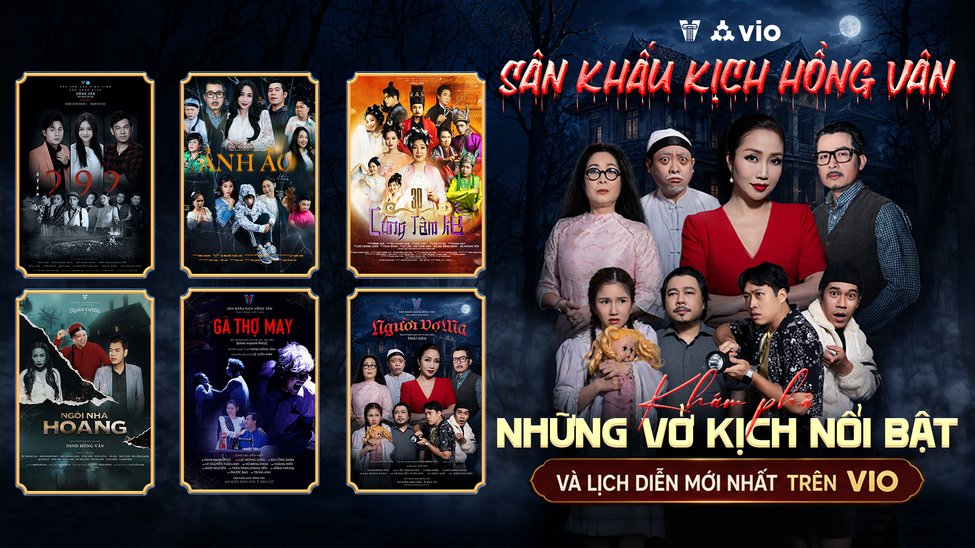 Kịch Hồng Vân: Những Vở Kịch Nổi Bật Và Lịch Diễn Mới Nhất Trên Vio