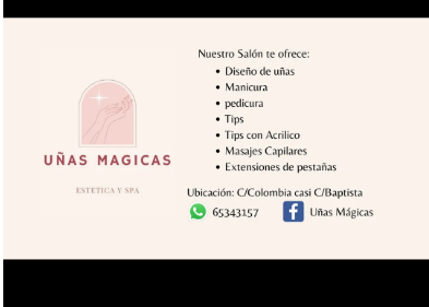 Uñas mágicas salón de unñas